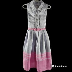 Jona Michelle Little Girl's Sleeveless Back Cut-out Dress Size 6